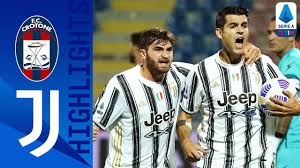 Alex sandro (juventus) header from the centre of the box to the top left corner. Crotone 1 1 Juventus Morata Equalises For Juventus After Crotone Take Early Lead Serie A Tim Youtube