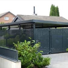 Fahrradhaus Metall Abschliessbar Fahrradhaus Uberdachungen Trapezblech