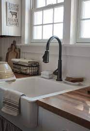68 Top Modern Farmhouse Kitchen Sink Ideas Kitchen Sink Design Farmhouse Sink Kitchen Kitchen Sink