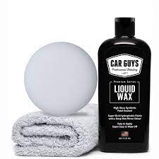 Car Guys Liquid Wax The Ultimate Car Wax Shine With Polymer Paint Sealant Protection 8 Oz Kit Automotive Amazon Com