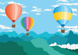 Cute hot air balloon vector. Free Hot Air Balloon Vector Vector Art