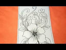 45 contoh cara gambar doodle art simple sederhana keren lucu. Cara Menggambar Batik Motif Bunga 32 Youtube Gambar Grafit Gambar Bunga Mudah Cara Menggambar