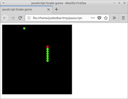 In this snake game, if the player hits the boundaries of the screen, then he loses. Javascript Snake Tutorial Creating Snake Game In Javascript