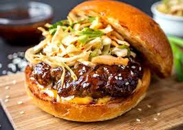 Different Types Of Best Hamburger Recipes You Can Make At Home Kimchi Slaw Bbq Burgers Delicious Burgers
