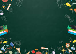 Green Blackboard Hand Drawn Education Tools Graduation Cap Background Graduation Background Educational Background Blackboard Background Background Image For Free Download