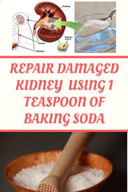 How To Repair Your Damaged Kidney Naturally Using 1 Teaspoon Of Baking Soda Baking Soda Coconut Health Benefits Health