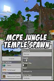 Seed is:winly the two jungle… Our New Favorite Minecraft Pe Jungle Temple Seed Seed Bozoworry Minecraft Pe Minecraft Minecraft Seed