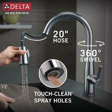 Hannah shows us just how easy it is to maintain y. Arctic Stainless Magnetic Docking Spray Head Kitchen Sink Faucet With Kitchen Soap Dispenser Delta Faucet Essa Single Handle Touch Kitchen Faucet With Pull Down Sprayer Touch2o Touch On Kitchen Sink Faucets Tools