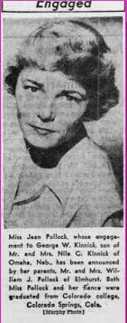 Jean Pollock Kinnick (1926-2009)