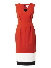 Harleton Contrast Hemline Dress Roksanda Matchesfashion Com In 2020 Orange Evening Dresses Orange Cocktail Dresses Dresses