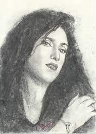 الفنانة رنا الحداد فخم على ورق رسم من اعمال شهاب المقرمي male sketch historical figures drawings