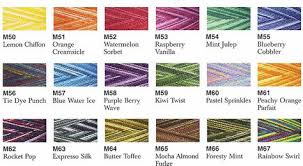 maxi lock swirls color chart serger sewing sorbet swirls