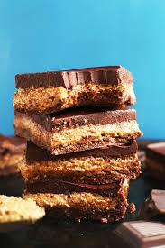 No Bake Almond Butter Cup Bars Minimalist Baker Recipes