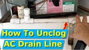 Have a helper watch the pipe outside and tell you if the water is running freely. How To Unclog Ac Drain Line Fast 3 Seconds Avoid Repairman Youtube