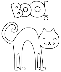 Sep 24, 2019 · printable halloween boo cat cute kids coloring page. Halloween Cat Boo Coloring Page Free Printable Coloring Pages For Kids