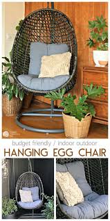 These diy outdoor decor ideas work to enhance the livability of your home's exterior while amplifying your style. Inside Out Decorating Ideas For Spring Patio Decorating Ideas On A Budget Apartment Patio Decor Hanging Egg Chair