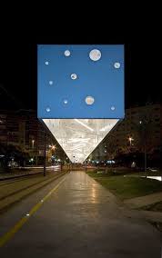 Tram Stop In Alicante Subarquitectura Alicante Architecture Photography Green Facade