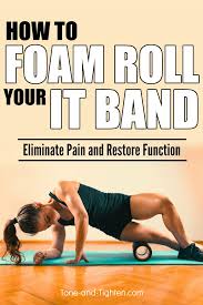 How To Foam Roll Your It Band In 2020 It Band It Band Foam Roller Foam Rolling