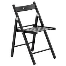 Shop folding chairs and a variety of home decor products online at lowes.com. Harbour Housewares Wooden Folding Chair Black Rinkit Com