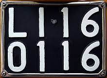 If you're having number plates made up, check this guide first, before you buy. Vehicle Registration Plates Of Italy Wikipedia