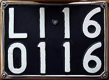 The province became a part of pakistan, because of this referendum. Vehicle Registration Plates Of Italy Wikipedia