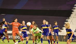 Villa 44' (assist by f. America Sorprendio A Boca Juniors Y Avanzo En La Libertadores Femenina Antena 2