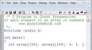C Program Count Frequency Of Each Element In Array Input N Numbers In Array This C Program Will Print Number Of Frequencies Or Oc Frequencies Counting Element