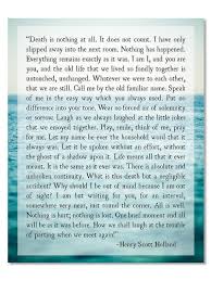 Death Is Nothing At All Henry Scott Holland Quote Ocean Art Etsy