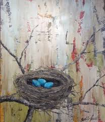 Sally Powell Gregg Irby Fine Art Bird Nest Painting Bird Nests Art Birds Painting