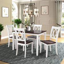 The sturdy dining chairs on alibaba.com are perfectly suited to blend in with any type of interior decorations and they add more touches of glamor to your existing decor. Bluish Grey Ejoyous Wooden Dining Table With 4 Chairs Dining Room Set Sturdy Solid Wood Material Dining Room Furniture Set Simple Modern Table Chair Set For Dining Room Living Room Kitchen Home