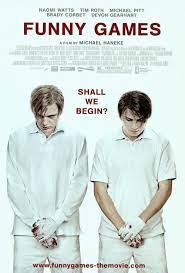 funny games 11x17 movie poster 2008 funny games michael pitt creepy movies