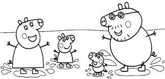 Do your children like to color pictures? Coloring Pages Peppa Pig Family Drawing Coloring And Drawing