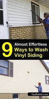 9 Almost Effortless Ways To Wash Vinyl Siding Cleaning Vinyl Siding Vinyl Siding Siding Wash