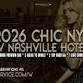 2026 Chic NYE event in Nashville, TN
