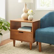 Better Homes And Gardens Flynn Side Table Walmart Com Mid Century Modern Side Table Modern Side Table Modern End Tables