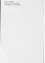 University of Vermont, College of Medicine Bulletin