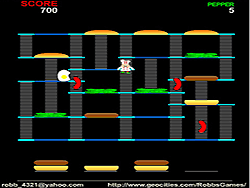Cómo jugar cactus mccoy 2. Burger Time Spiel Online Spielen Auf Y8 Com