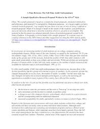 Qualitative research objectives samples, examples and ideas. College Research Proposal Example