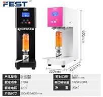 FEST can sealing machine, milk tea automatic commercial plastic can  beverage can sealing machine, beverage cup sealing machine - AliExpress