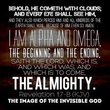 Behold He Cometh With Clouds And Every Eye Shall See Him And They Also Which Pierced Him And All Kindreds Of Bible Scriptures Gospel Message Names Of Jesus