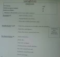 le menu du 24 avril picture of la table de jf caen tripadvisor