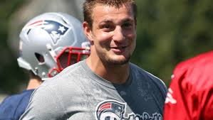 Patriots' Rob Gronkowski takes part in first practice