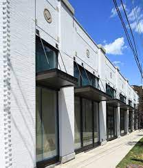 Masa Extrudeck Canopies At North Fremont In Chicago Il Architecture Design Create Build Metal Americanmade Brick Works Facade Architecture Architecture