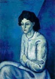 Famous Blue Art Painting Google Search Picasso Blue Period Picasso Art Picasso Blue