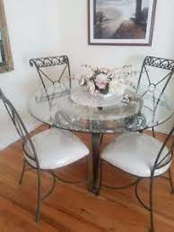 We did not find results for: Glass Top Marble And Wrought Iron Base Dining Table And 4 Chairs Hardly Used Ebay