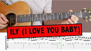 I Love You Baby Guitar Tutorial Free Tab Youtube