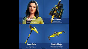 I bought the yellow jacket fortnite bundle in the microsoft store shop with microsoft rewards but the problem is that i don't have an xbox. Fortnite New Starter Pack Yellow Jacket Skin Venom Blade Pick Axe And Stealth Stinger Glider Youtube