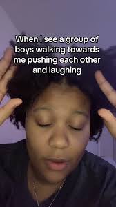 Group of Guys Walking Towards Another Group