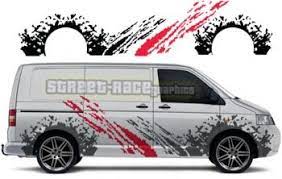 mud splatter grunge style graphics for vw transporter t4 t5 t6 vw transporter car sticker design volkswagen transporter