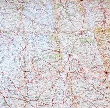 La carte de france départementale est très utile pour étudier la géographie à l'école ou au collège ou orner les murs d'une salle de classe. Grande Carte Routiere No 15 Centre De La France Section Sud Est Auvergne Et Limousin Very Good Map 1915 Classic Books And Ephemera Ioba